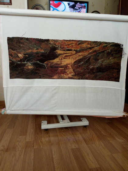 Этап процесса «природный мост»