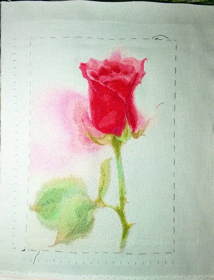 Этап процесса «Алая роза»