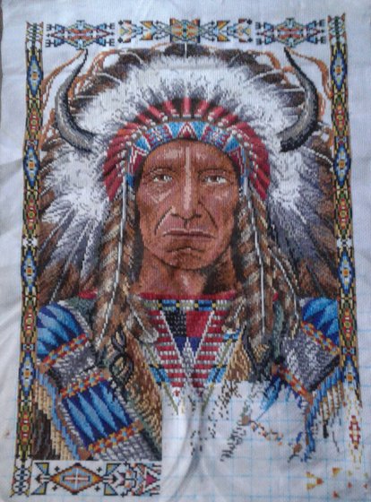 Этап процесса «Индеец»