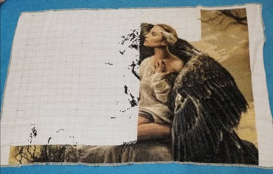 Этап процесса «Орёл и девушка»