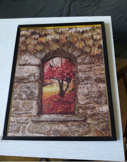 Этап процесса «Окно в стене»