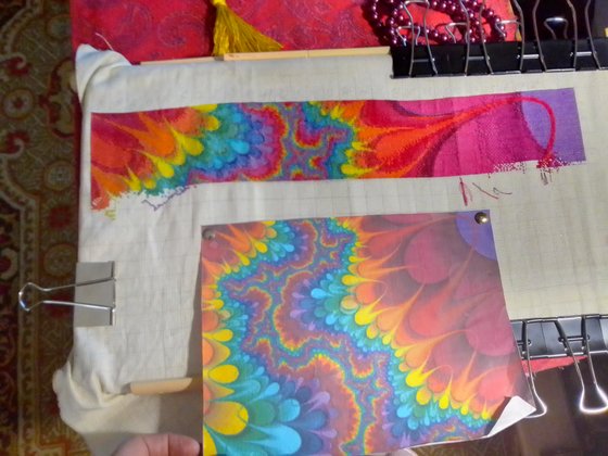 Этап процесса «Радуга. Абстракция»