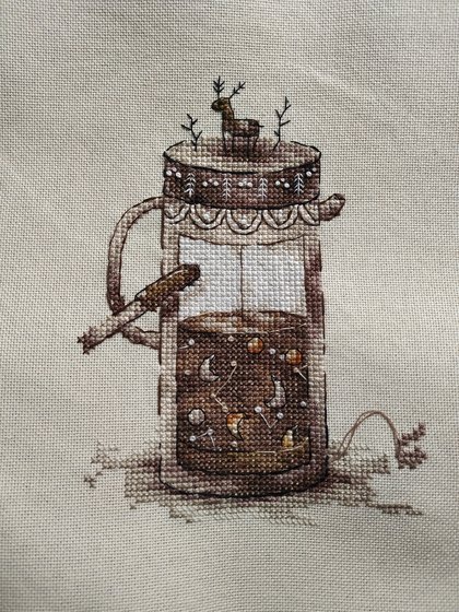 Этап процесса «Хранители кофе»