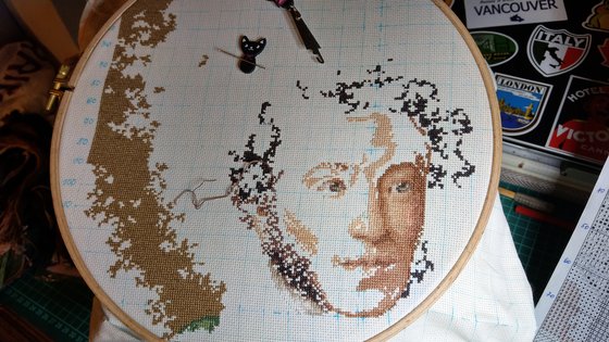 Этап процесса «Портрет поэта А.С Пушкина 1827г.»