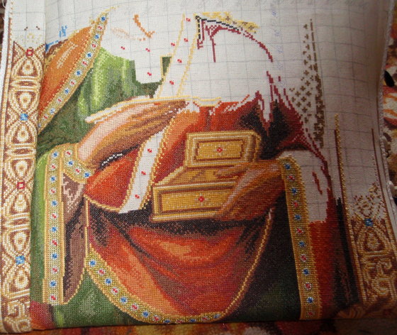 Этап процесса «Целитель пантелеймон»