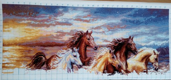 Этап процесса «В лучах заката»