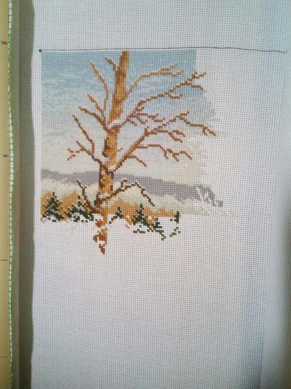 Этап процесса «Зимний хутор»