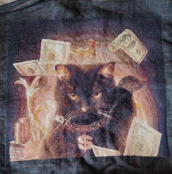 Этап процесса «Кот и деньги»