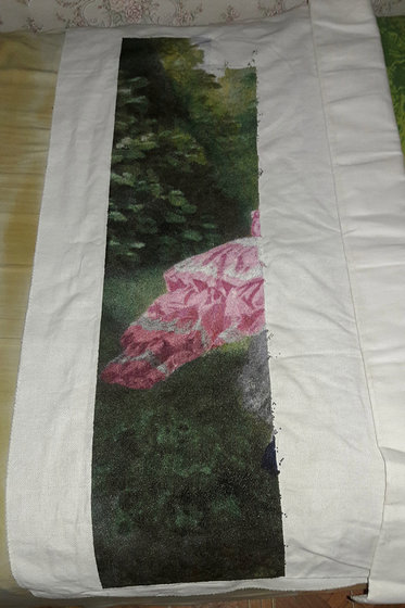 Этап процесса «Эстэ. Императрица Евгения в окружении фрейлин»