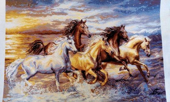 Этап процесса «В лучах заката»