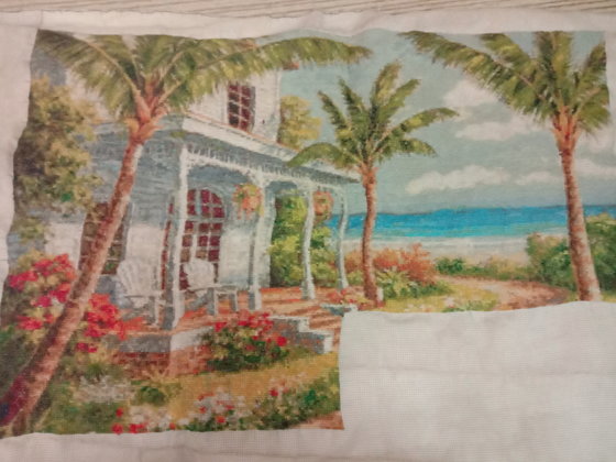 Этап процесса «Домик у моря»