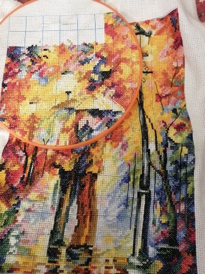 Этап процесса «поцелуй под дождем»