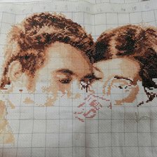 Процесс «Влюбленные 37х31 см»