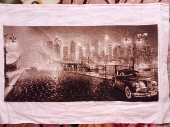 Этап процесса «" Городская улица" по авторской схеме И. Сумароковой.»