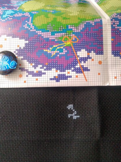 Этап процесса «Свидание под луной.Чаривна Мить. М-309.»