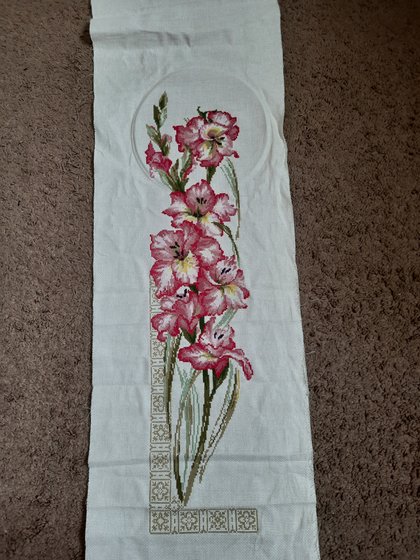 Этап процесса «Гладиолусы»