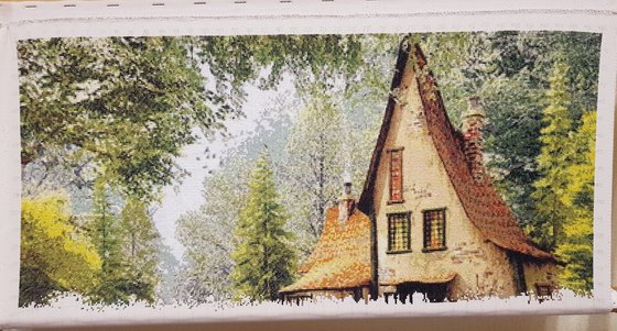 Этап процесса «Сказочный домик»