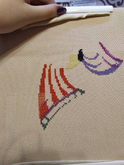 Этап процесса «Дочь солнца»