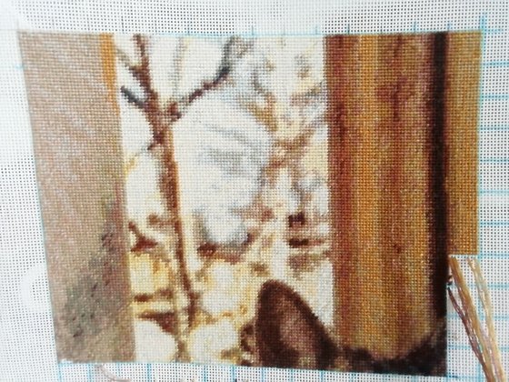 Этап процесса «Одинаковые лапки»