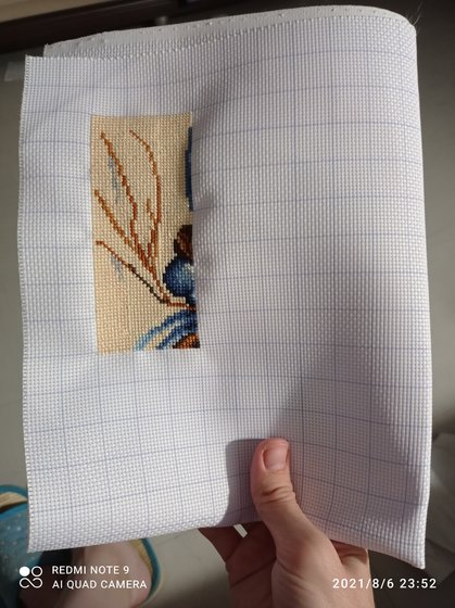 Этап процесса «Красавица лошадка»