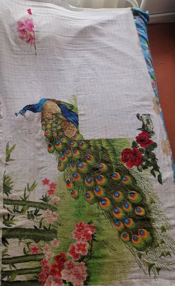 Этап процесса «Павлины в процессе»