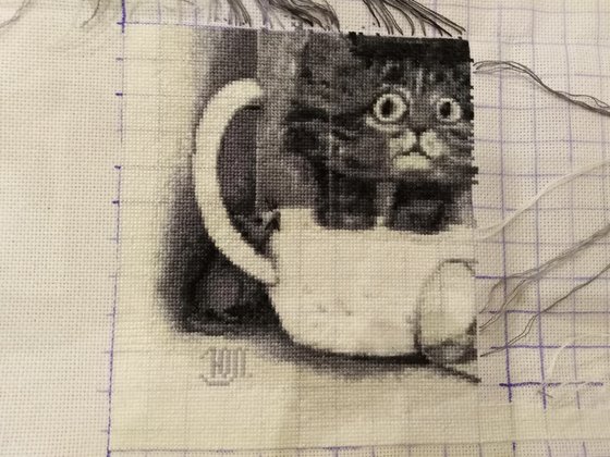 Этап процесса «Испугался. Ющук»