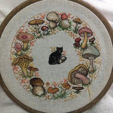 Процесс «Игольница с грибами.»