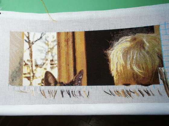 Этап процесса «Одинаковые лапки»