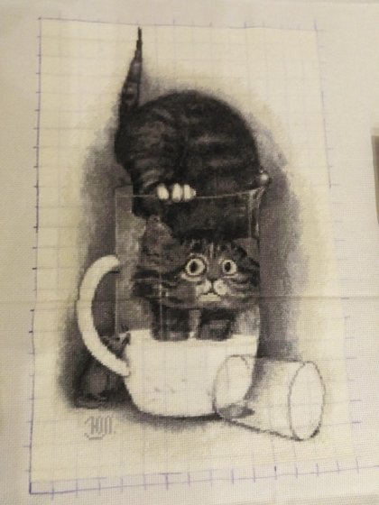 Этап процесса «Испугался. Ющук»