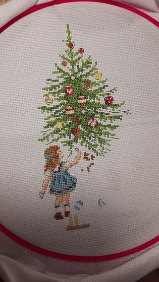 Этап процесса «"Магия Рождества"»