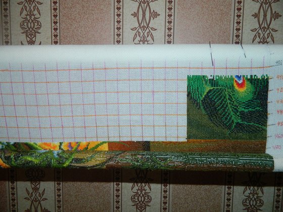 Этап процесса «Павлины»