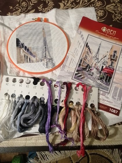 Этап процесса «Увидеть Париж»