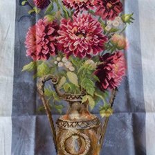 Процесс «букет георгинов»