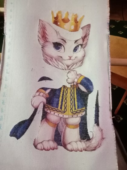 Этап процесса «Кот-принц»