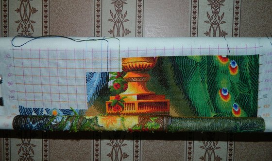 Этап процесса «Павлины»