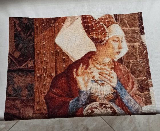 Этап процесса «ВЫШИВАЛЬЩИЦА»