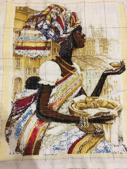 Этап процесса «Темнокожая»