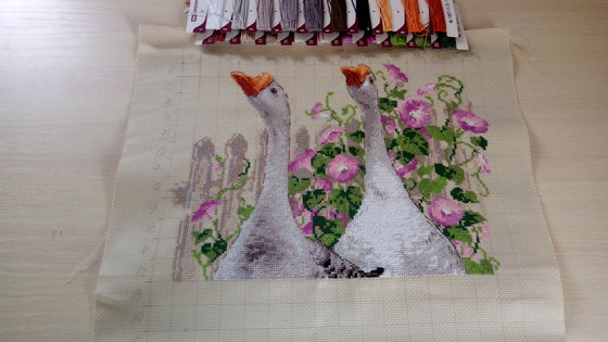 Этап процесса «Жили у бабуси...»