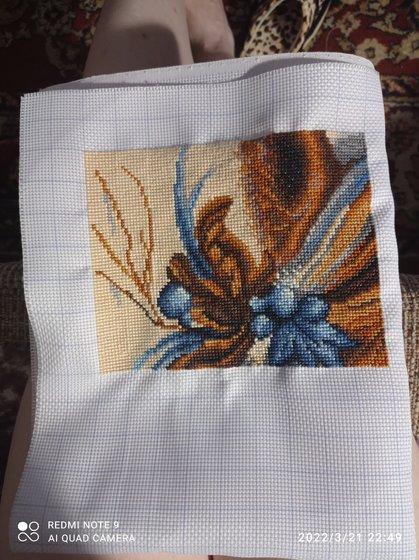 Этап процесса «Красавица лошадка»