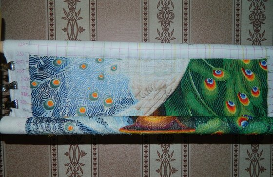 Этап процесса «Павлины»