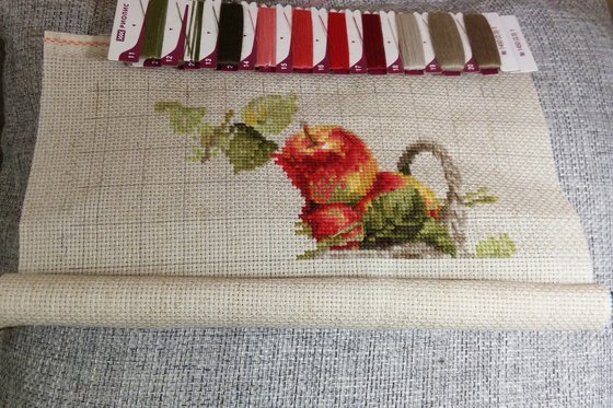 Этап процесса «Спелые яблоки»