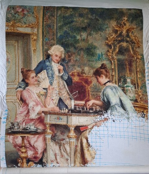 Этап процесса «Игра в шахматы ( 7 слоников)»