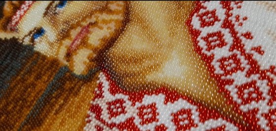 Этап процесса «Вышивка бисером "Хозяин" фирмы "Золотые ручки"»