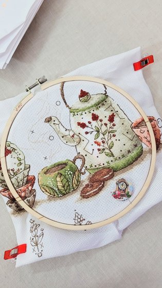 Этап процесса «Хранители чая»