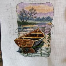 Процесс «Плыла, качалась лодочка»