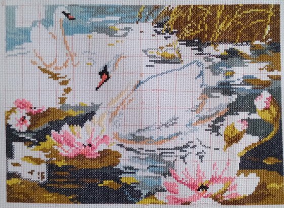 Этап процесса «Лебединая пара»