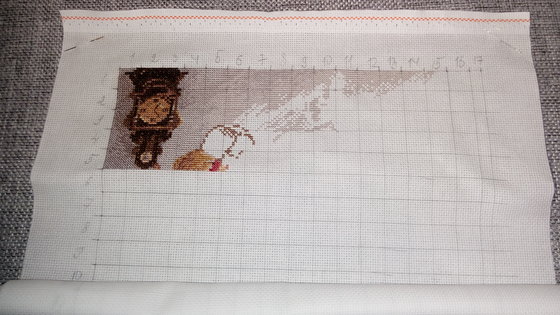 Этап процесса «Уроки вышивания»