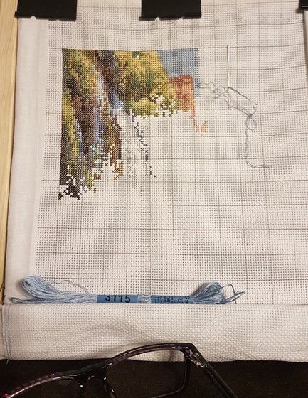 Этап процесса «Пейзаж»