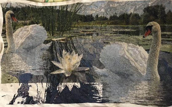 Этап процесса «Лебеди»