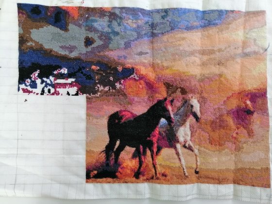 Этап процесса «Мустанги почти советский долгострой начало22. 11.2020»